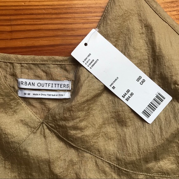 Urban Outfitters Champagne Beige Camisole, NWT, M - Picture 4 of 14